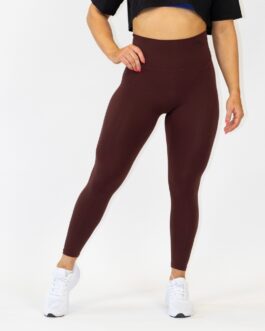 Recycled training tights, plum